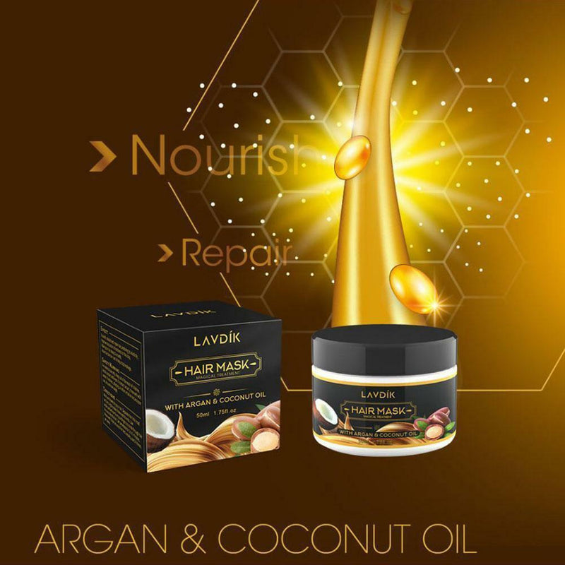 For LAVDIK Nourishing Hair Massk Conditioner Defining Treatments oraginal