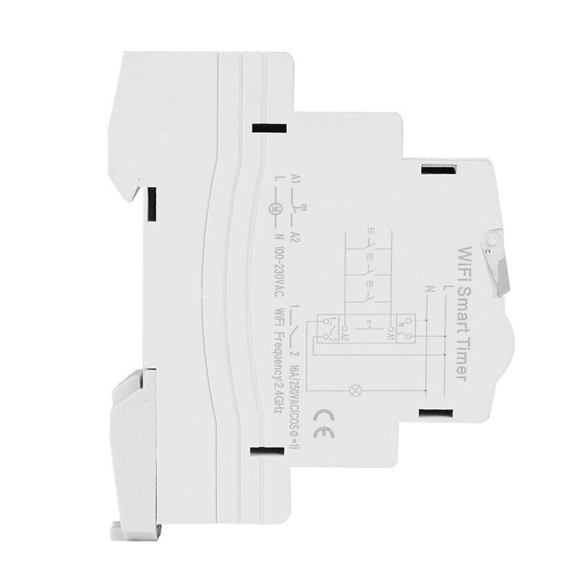 TM609 Tuya WiFi Switch 100-240V APP Control Smart Wireless Remote Switch Timer