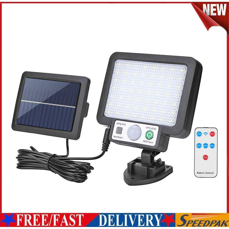 LED Split Solar Wall Light Waterproof Motion Sensor Lamp Street Light (C)