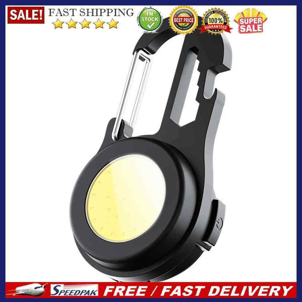 Rechargeable COB LED Camping Working Flood Lights Waterproof Hiking Flashli