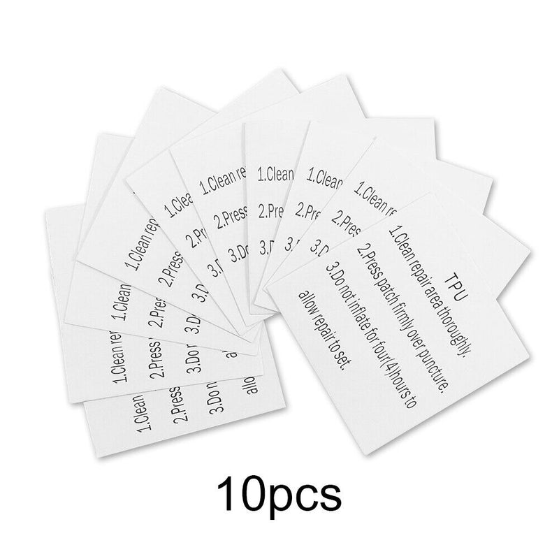 10pcs Air Bed Repair Patch Waterproof Self Adhesive Outdoor Tent Tape Stick