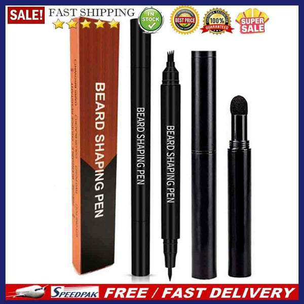 Facial Hair Moustache Repair Pen Anti Hair Loss Styling Kit for Makeup Cosmetic