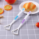 2pcs Tongue Scraper Tongue Brush Tongue Clean Tools Keep Fresh Breath Oral