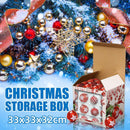 64 Baubles Organiser Christmas Ball Storage Box Xmas Tree Decorations