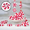 Christmas DIY Red & White Candy Hanging Pendant Ornaments Xmas NICE Decor T6I9