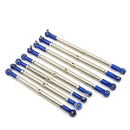Alloy Steel Rod End Push Rods 5319X 5338R Set for 1/10 TRAXXAS E2.0 SUMMIT EREVO