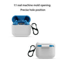 Silicone Case for Skullcandy Indy Evo Wireless Earphone Box Cover (White) Newly