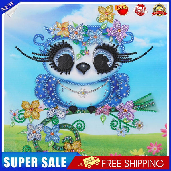 5D DIY Special-shaped Diamond Painting Cross Stitch Kit (Cute Cat-YX8071)