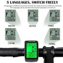 Bicycle Computer Bike Speedometer Wireless Stopwatch Cycling Odometer
