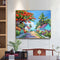 Seaside Scenery Oil Paint By Numbers DIY Acrylic Painting Home Decoration G