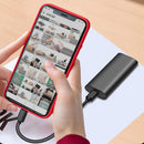 K1689 NVME SATA Hard Drive Enclosure Portable External HDD Box M.2 Dual Protocol