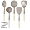 Kitchen Utensils Spatula Tools Silicone Wood Handle Spatulas Cooking E0S8 J6O7