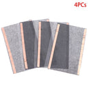 4pcs 5V USB Portable Mouse Pad Warmer Plate Winter Heating Moisture-Proof Pad