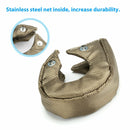 Titanium T3 Fiber Turbo Blanket Heat Shield Barrier Turbocharger Cover Wrap