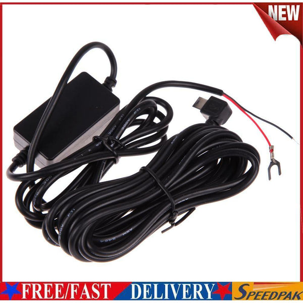 Dash Cam Hard Wire Kit for Car DVR Camera Vedio Recorder with Mini Port  #F
