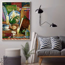 Dinosaur Books Rhinestone Full Round 5D DIY Diamond Painting Kit Wall Picture Ar