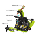 10-Wrap Serif Tattoo Machine Uninterrupted Stable Starter Secant Equipment