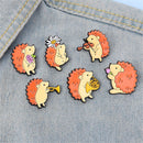 Accessories Bag Violin Lapel Pin DIY Decoration Cartoon Brooch Enamel Pin Badge