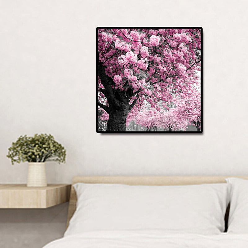 5D DIY Diamond Painting Cherry Tree Full Round Drill Embroidery Needlework