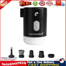 4 in 1 Mini Electric Inflatable Air Pump USB Outdoor Camping Light (Black) Newly