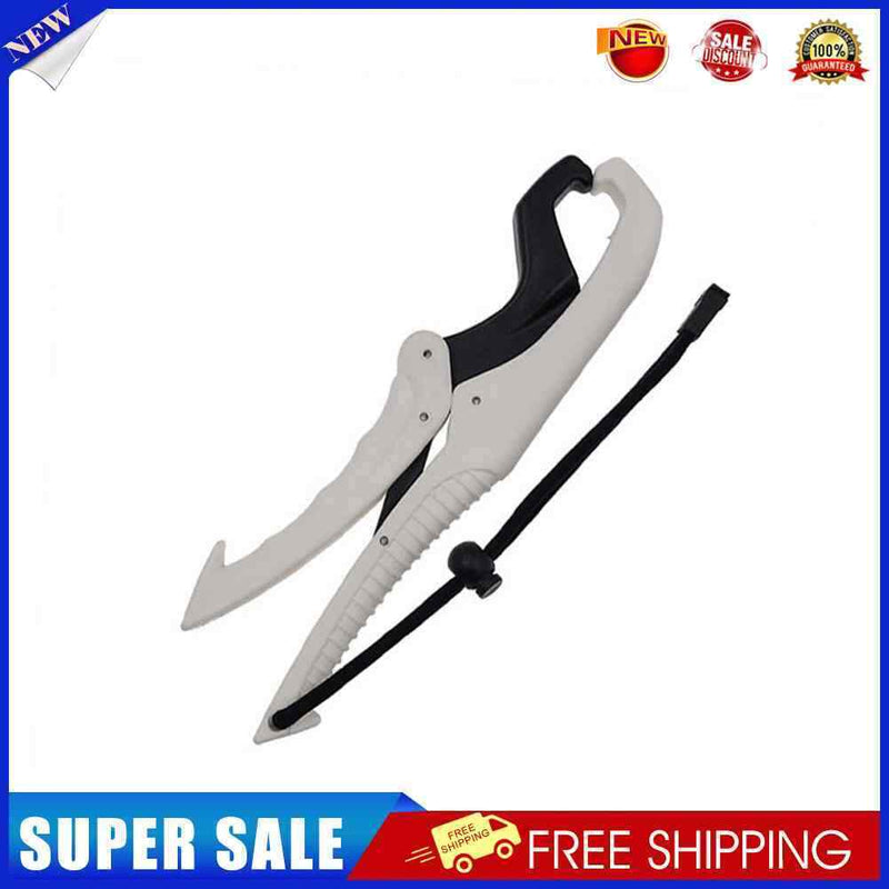 6 inch Fish Lip Controller Grip Holder Clamp Fishing Gripper Tools (White)