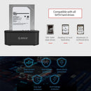 ORICO 6218US3 2.5in 3.5in USB 3.0 SATA Hard Drive Dock SSD Docking Station