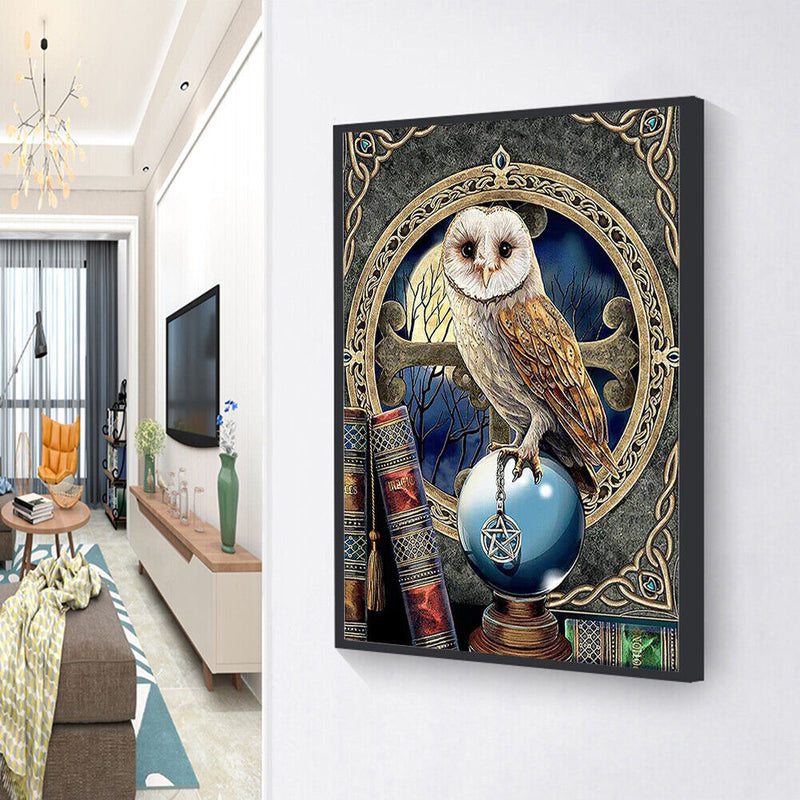 30 x 40cm Full Round Drill Craft DIY Eagle Diamond Painting Poster Wall Decor