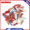 50pcs/set EU Classic Car Fuse Kit Plastic+Zinc Continental Torpedo Auto Fuse