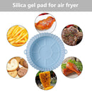 #A Silicone Air Fryer Pad Reusable Round Cake Pan Bakeware for Oven Steamer Co