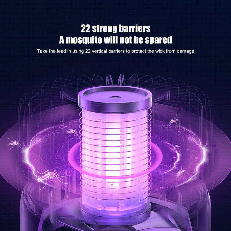 Anti Mosquito Killer LED Portable Camping Tent Bug Insect Trap Night Light