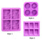 DIY Craft Handmade Cake Mould Silicone Soap Mold Flower Shaped Soaps Supplies
