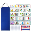 Educational Week Schedule Flannel Storyboard Felt Story Board Visual Schedule