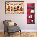 5D Rhinestone Picture DIY Pumpkin Goblin Full Round Drill Diamond Painting Kit