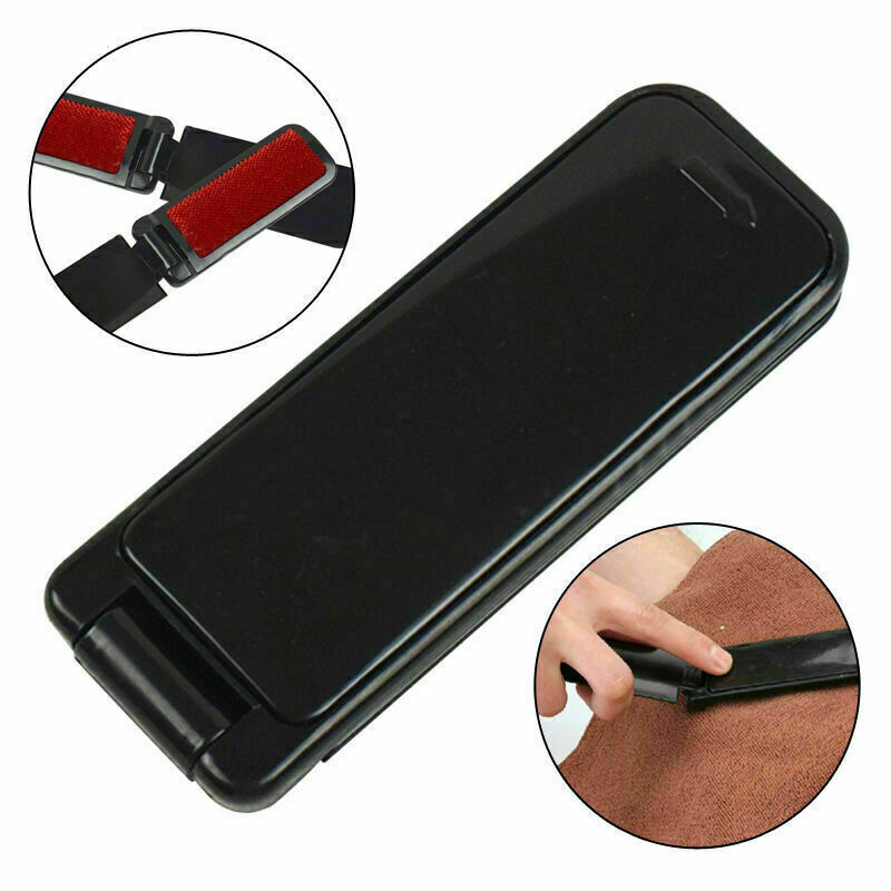 Lint Brush Folding Small Travel Purse Pet Hair Fabric Sale Remover Duster Y6H0