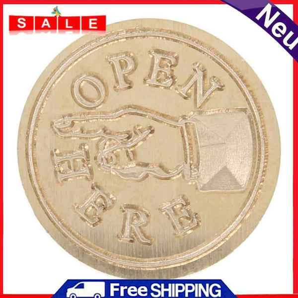 Alphabet Letter Sealing Wax Stamp Lacquer Seal Wax Stamp Head for Scrapbooking