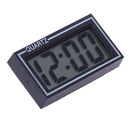 Mini Digital LCD Auto Car Truck Dashboard Date Time Calendar Clock Black