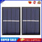 2V 140mA 0.28W Solar Cell Module Polycrystalline Solar Panel Charger (2pcs)