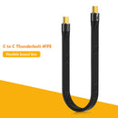 #A 8K 60Hz 40Gbps PD 100W Type-C to Type-C for Thunderbolt 4 Fast Charging Cable