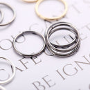 Circle Round Hoop Ear Stud Lip Ear Ring Ear Piercing Jewelry Nose Rings