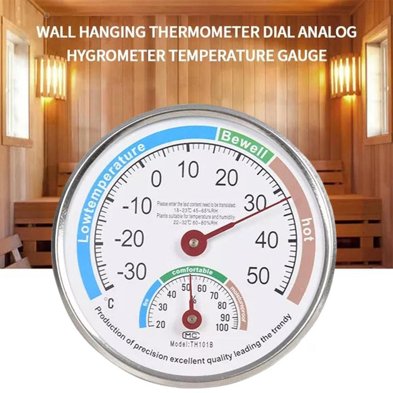 Thermometer Hygrometer Home And Humidity Meter  Indoors/Outdoors Durable~