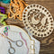 Cross Stitch Thread Storage Board DIY Needle Crafts Sewing Embroidery Verse