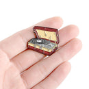 Puzzle Collar Badge Enamel Cartoon Brooch "I Love You 3000" Lapel Pin Corsage