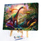 DIY Paint By Number Kit Dinosaur Animal Acrylic Paint Art Craft Decoration Gift