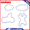 Silicone Stamp + Cutting Dies Stencil Frame Scrapbook Christmas