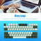 PBT Keycap for MX Switch Gaming Mechanical Keyboard Parts (Matcha Russian)