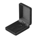 Creative Earrings Rings Storage Box Jewelry Display Foldable Case (Black)