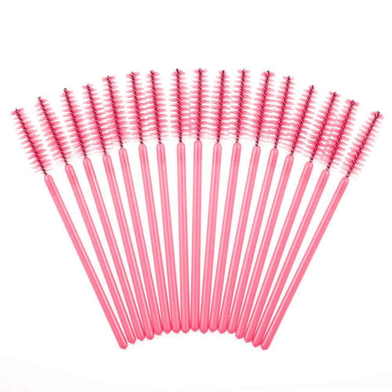 50PCS Disposable Eyelash Brush Mascara Wands Applicator Spoolers Makeup(5)