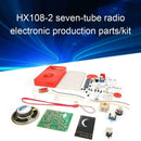 7 Tubes AM Radio Electronic HX108-2 DIY Kit Electronic FAST Learning R5L3
