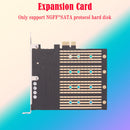 SA3034M NVME M.2 to PCI-E 1x Adapter Card for M-Key NVME/B-Key SATA Board