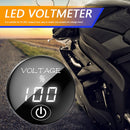 Car DC 5-48V Panel Voltmeter Touch Switch Battery Capacity Tester (White) Newly